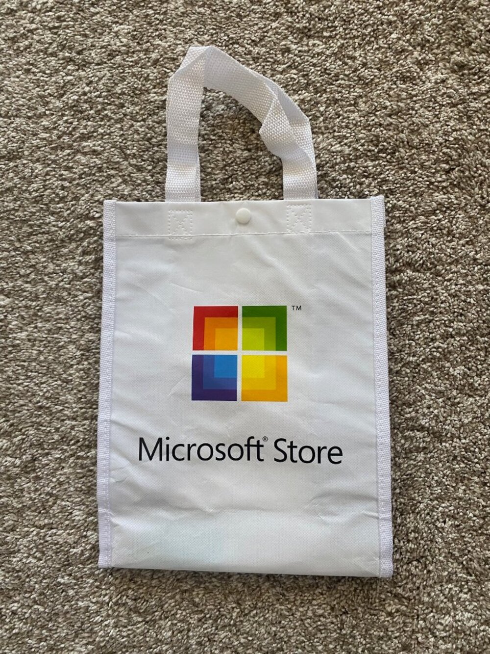 Microsoft Store Handbag/Shopping Bag Small Tote Collectible  12'' x 9'' x 4''